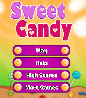 Sweet Candy Game