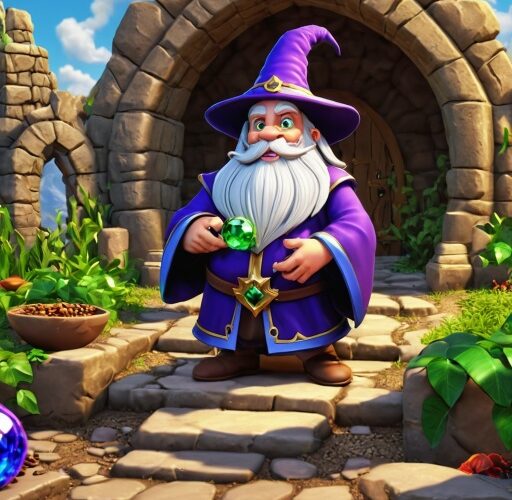 Wizard Jewels Game